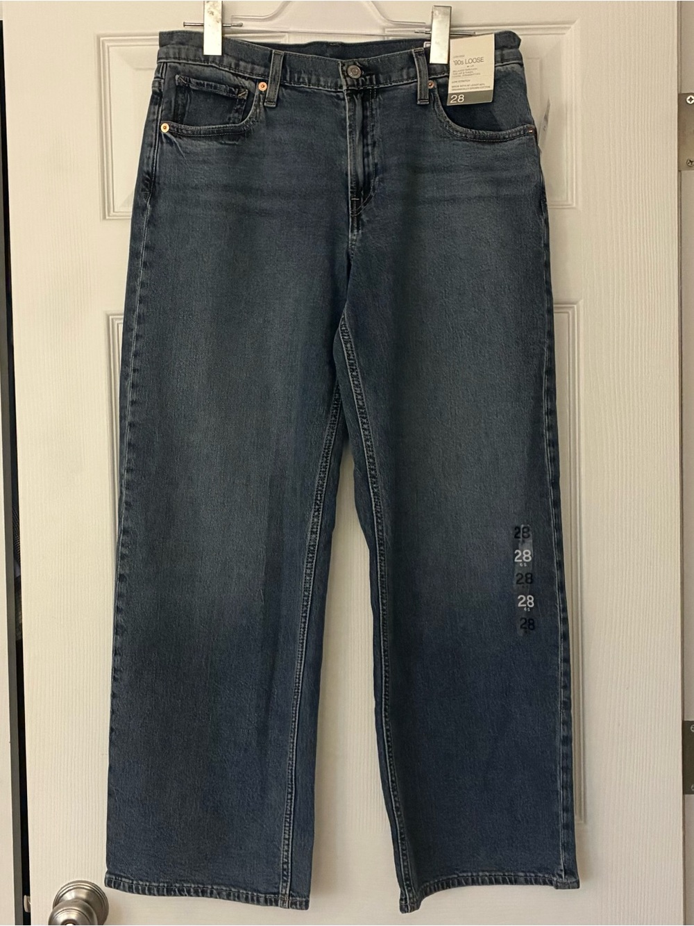 GAP Low Rise 90s Loose Jeans Medium Indigo Size 28 / 6 NWT - Picture 3 of 7